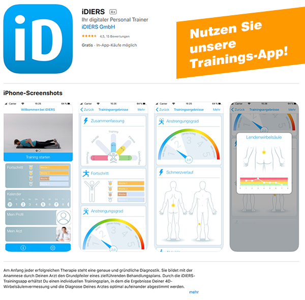 iDiers Gynastik App für zu Hause
